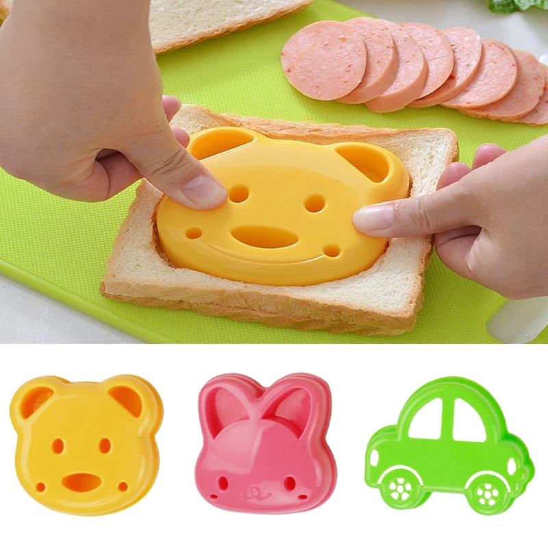 Bunny Cake Mold - 2 pezzi stampo per sandwich orso