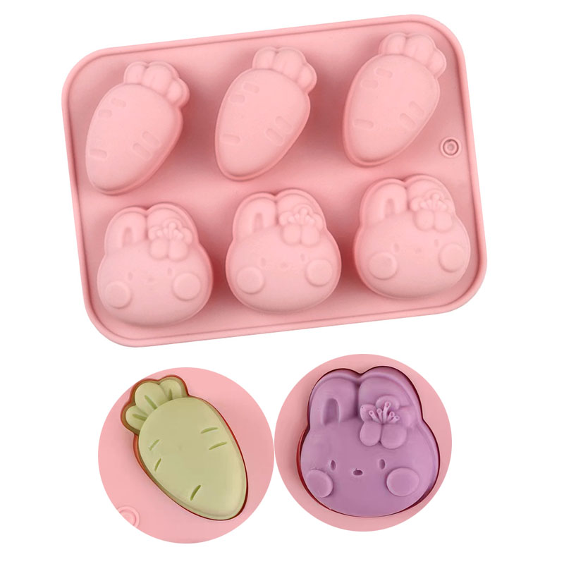 Bunny Cake Mold - Stampo in silicone per cartoni animati
